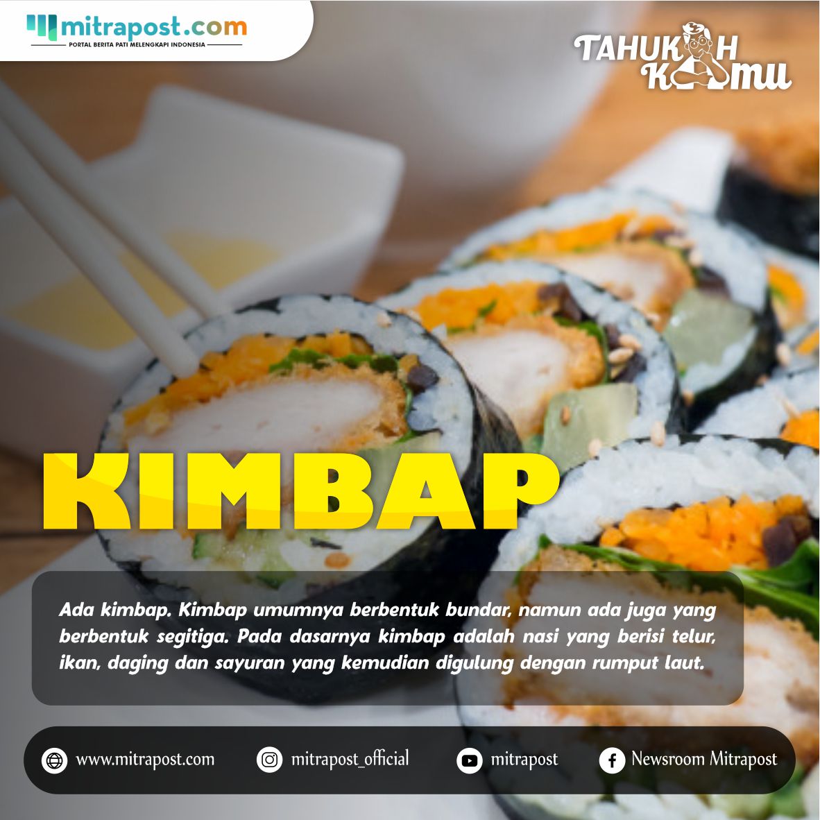 Makanan Khas Korea Selatan