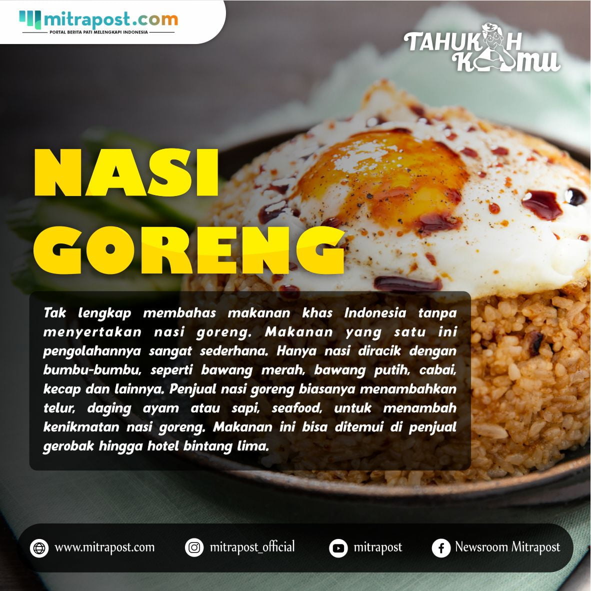 Bikin Ngiler, Makanan Indonesia yang Mendunia