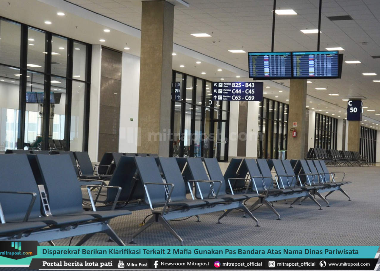 DISPAREKRAF BERIKAN KLARIFIKASI TERKAIT 2 MAFIA GUNAKAN PAS BANDARA ATAS NAMA DINAS PARIWISATA