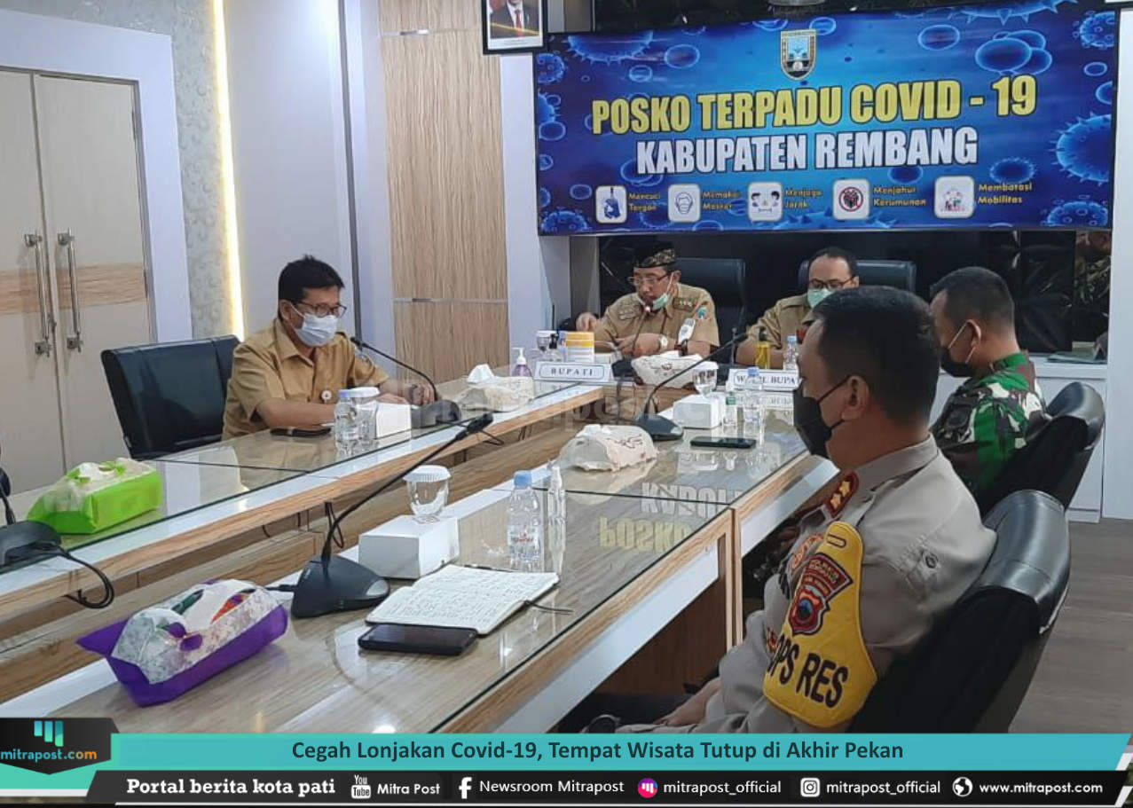 CEGAH LONJAKAN COVID-19, TEMPAT WISATA TUTUP DI AKHIR PEKAN