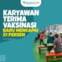Karyawan Terima Vaksinasi, Satgas Rembang Targetkan Seribu Pekerja C