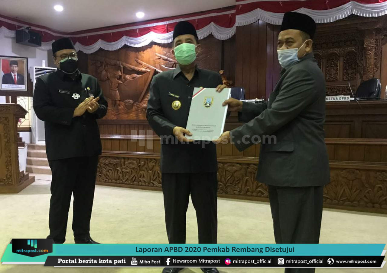 LAPORAN APBD 2020 PEMKAB REMBANG DISETUJUI