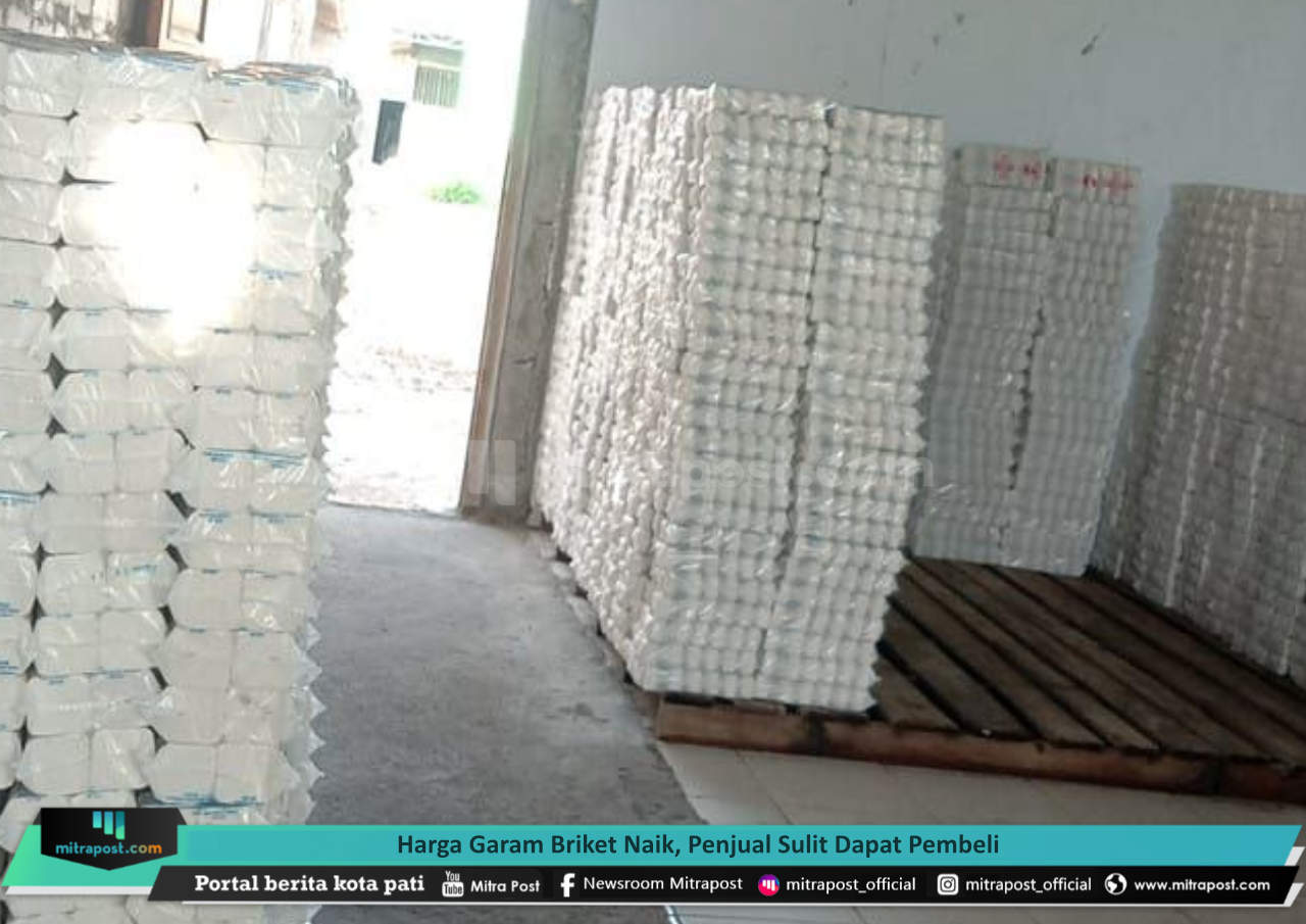 HARGA GARAM BRIKET NAIK, PENJUAL SULIT DAPAT PEMBELI