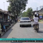 PERBAIKAN JALAN DEPAN PASAR KAYEN TUNTAS, AKTIVITAS EKONOMI WARGA TAK LAGI TERHAMBAT