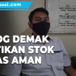 BULOG DEMAK PASTIKAN STOK BERAS AMAN