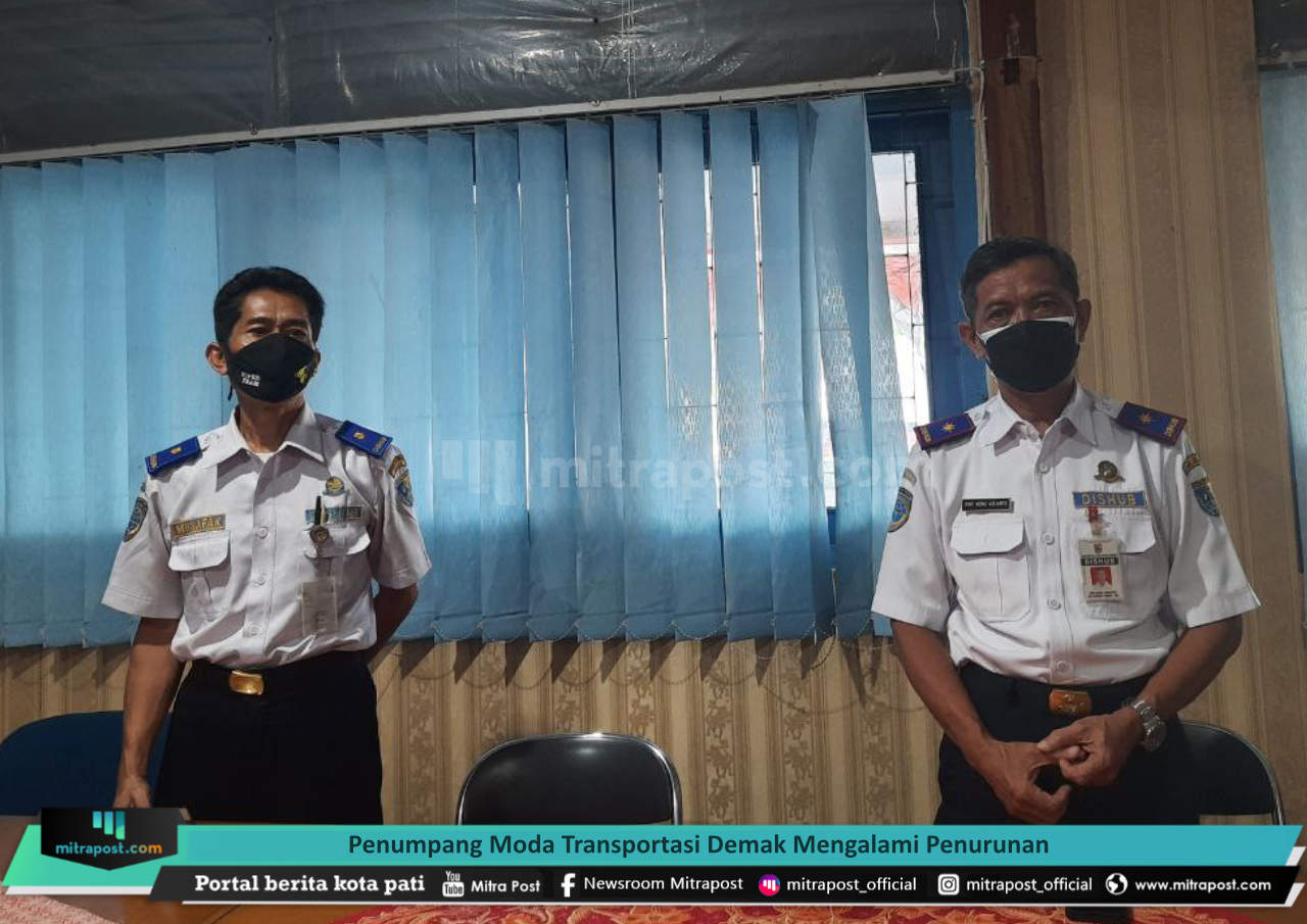 PENUMPANG MODA TRANSPORTASI DEMAK MENGALAMI PENURUNAN
