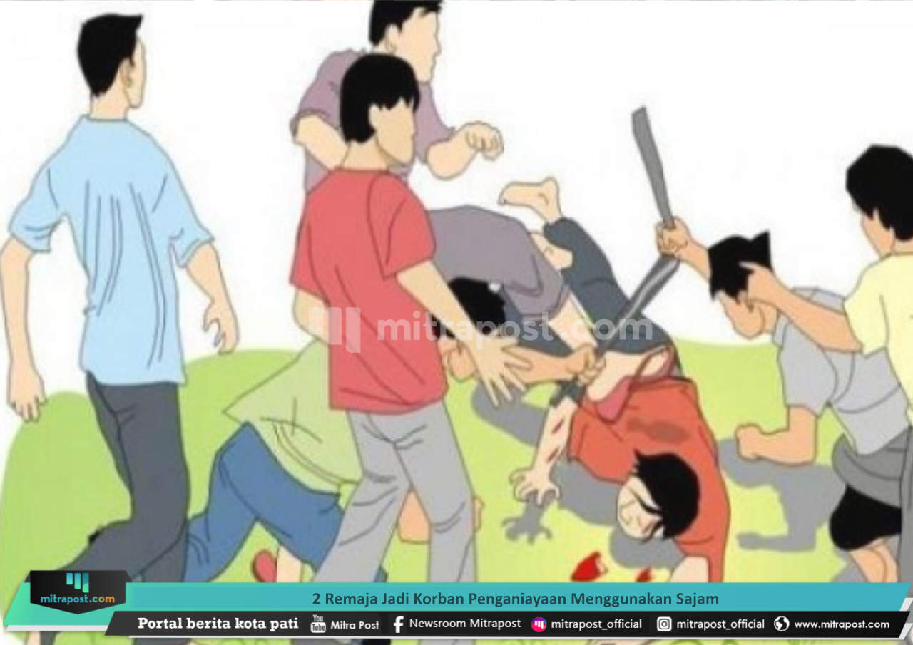 2 REMAJA JADI KORBAN PENGANIAYAAN MENGGUNAKAN SAJAM