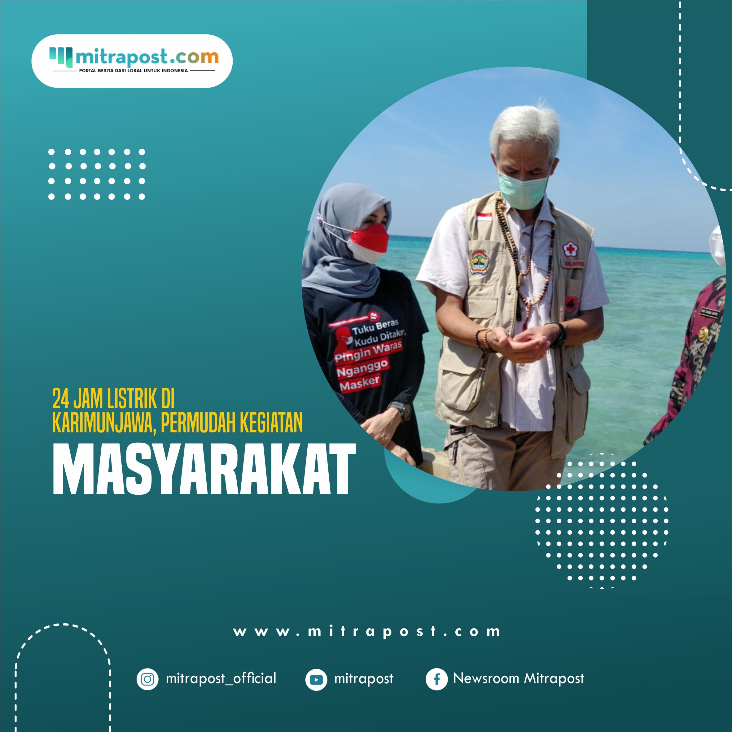 24 Jam Listrik di Karimunjawa, Permudah Kegiatan Masyarakat