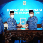 Suharyono Serah Terimakan Jabatan Ketua Korpri Pati