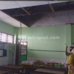 Rawan Roboh, Atap Kelas SD di Pati Disangga Bambu