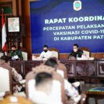 bupati pati Kejar Target Vaksinasi