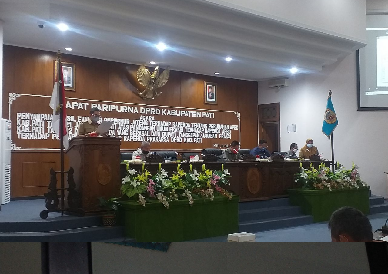 Kepala OPD Tak Hadiri Paripurna, Dewan Minta Ketegasan Bupati Pati