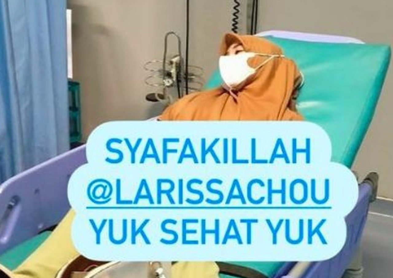 Mantan Istri Alvin Faiz, Larissa Chou Dilarikan ke Rumah Sakit