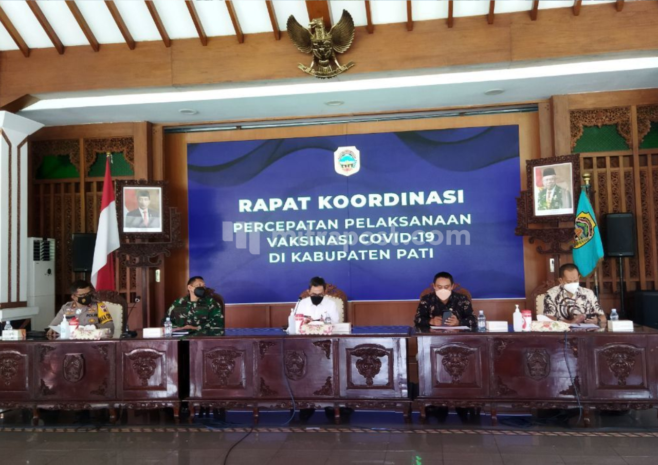 Turunkan Level, Pemkab Pati Targetkan Vaksinasi Capai 50 Persen