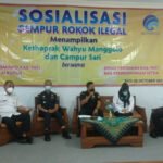 Sosialisasi Gempur Rokok Ilegal, Diskominfo Pati Gandeng Ketoprak Wahyu Manggolo