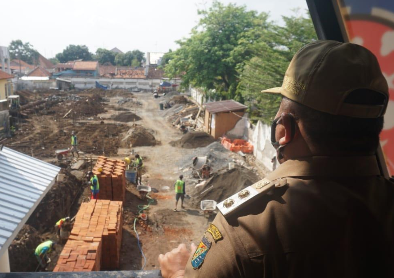Pembangunan Pasar Sugihwaras Pekalongan Ditarget Usai November Mendatang