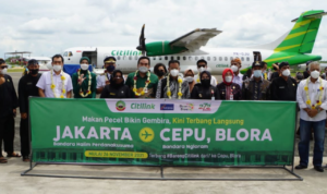 Penerbangan Blora-Jakarta Berlangsung Aman dan Lancar