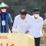 Presiden Jokowi Resmikan Bendungan di Trenggalek dan Bojonegoro