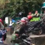 Gegara Tilang, TNI Vs Polantas Terlibat Baku Hantam
