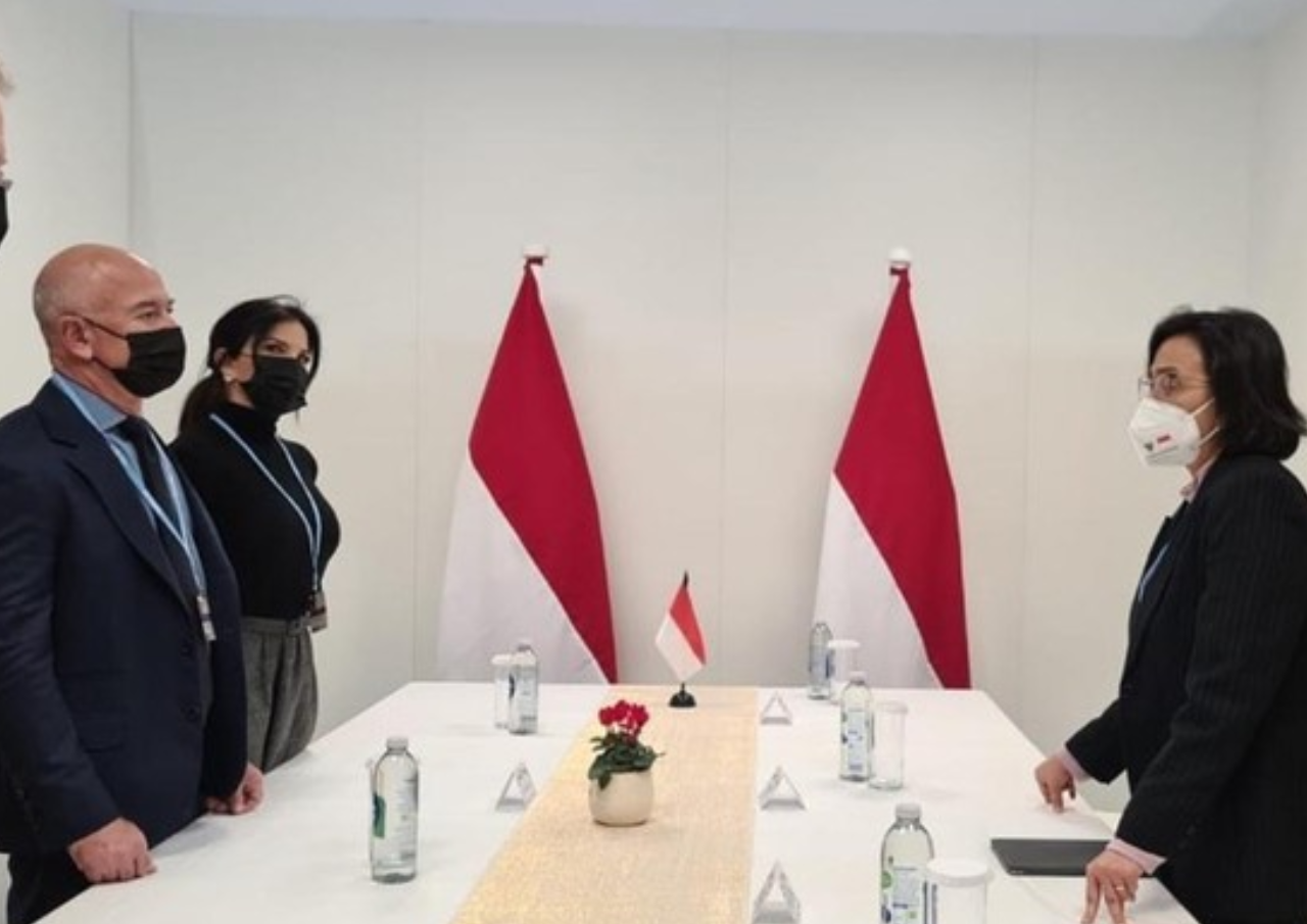 Menteri Keuangan Indonesia Bertemu Orang Terkaya di Dunia, Ada Apa