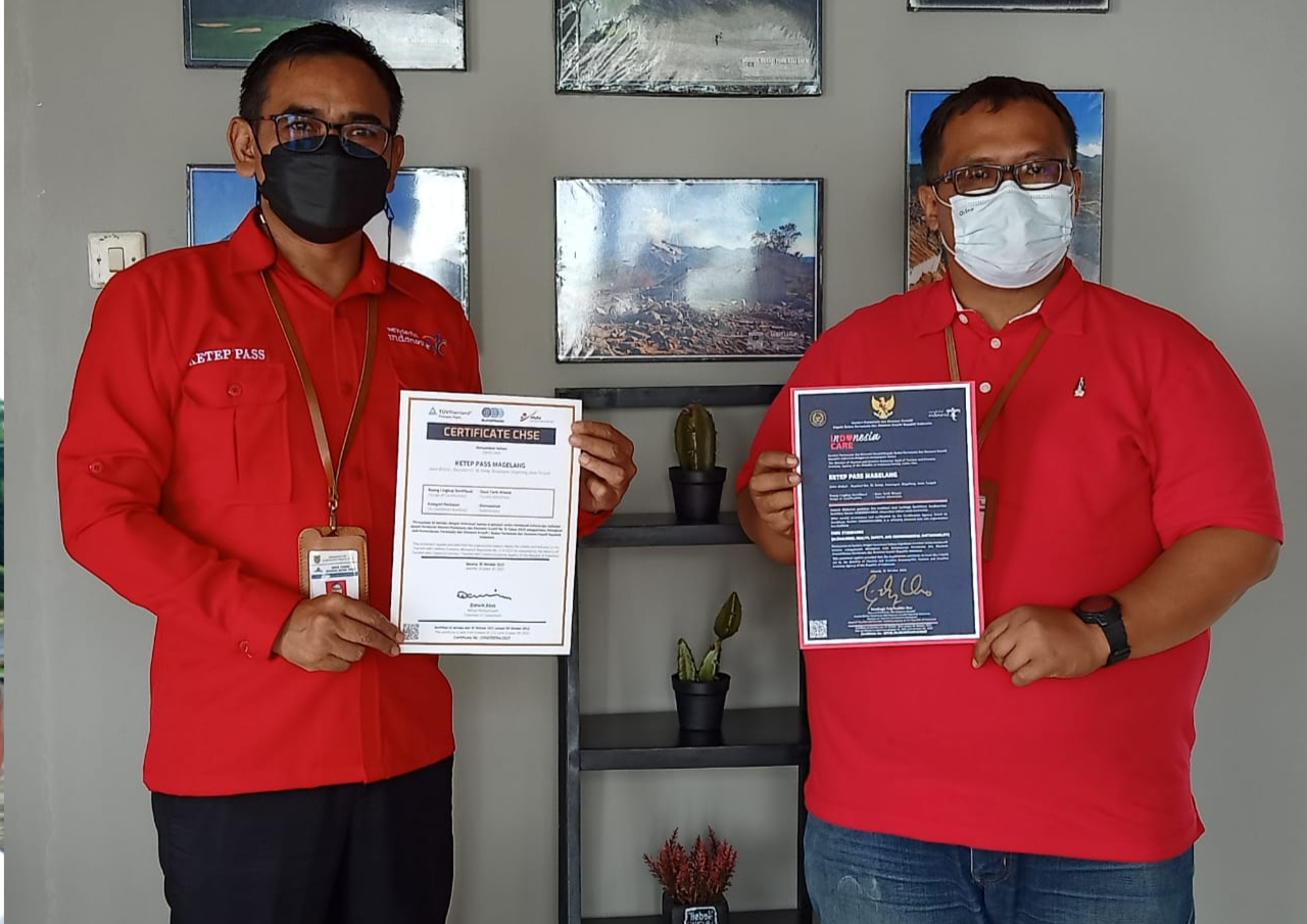 Objek Wisata Ketep Pass Resmi Bersertifikat CHSE