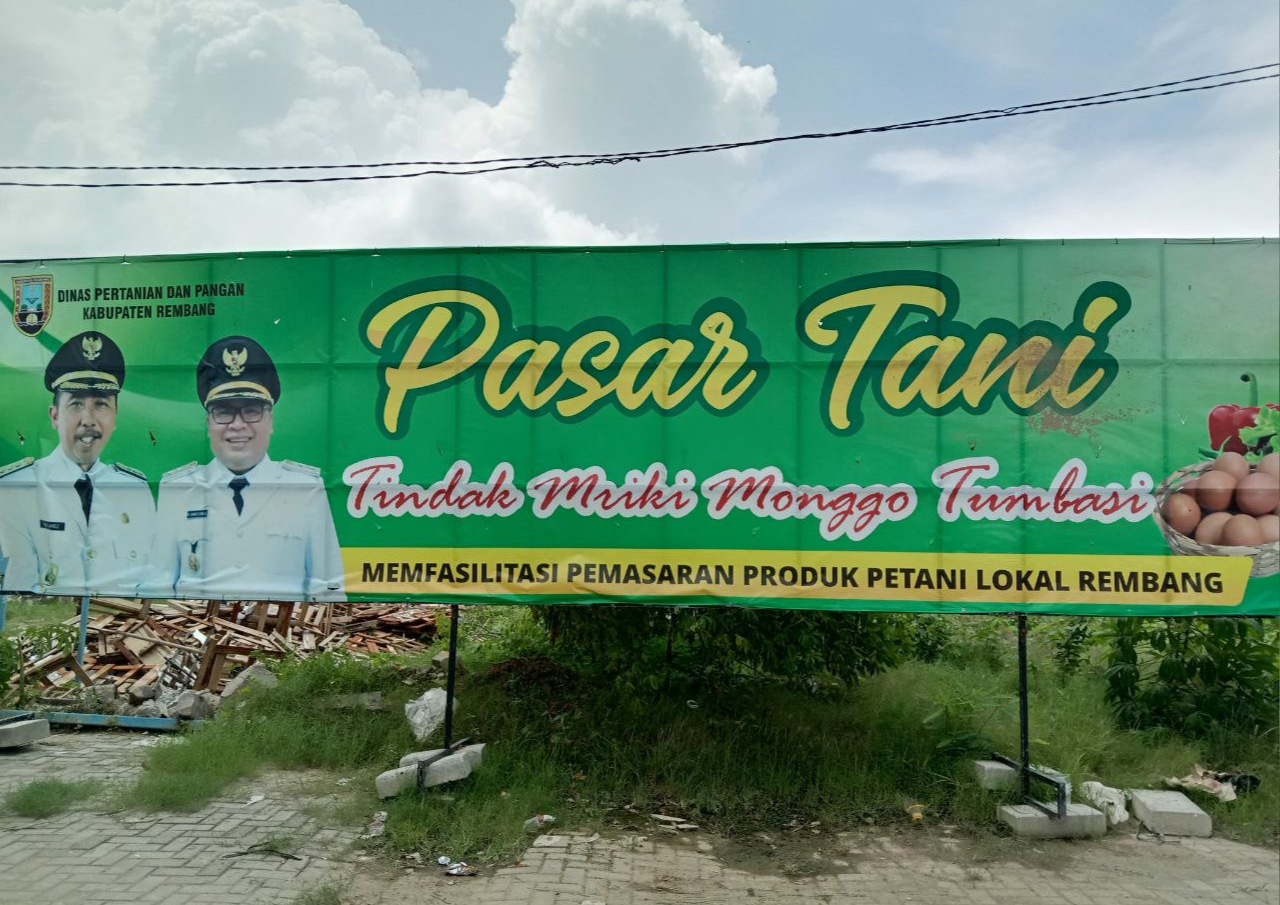 Dintanpan Rembang Gelar Pasar Tani, Harga Jauh Lebih Murah