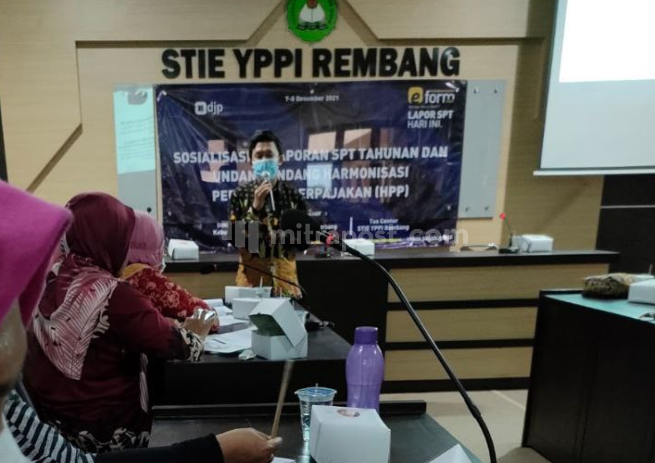 STIE YPPI Rembang Sosialisasikan UU HPP Terbaru