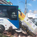 Tabrak Pos Polisi, Sopir TransJakarta Ditetapkan Sebagai Tersangka