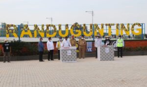 Jokowi Resmikan Bendungan Randugunting Blora