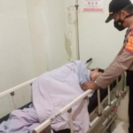 Bruk! Maling Pingsan Tabrak Pohon di Purbalingga