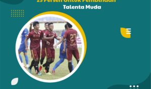 Dapat Rp 2 Miliar, Persipa Siapkan 25 Persen Untuk Pembinaan Talenta Muda