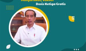 Jokowi Demi Keselamatan Masyarakat, Vaksin Dosis Ketiga Gratis