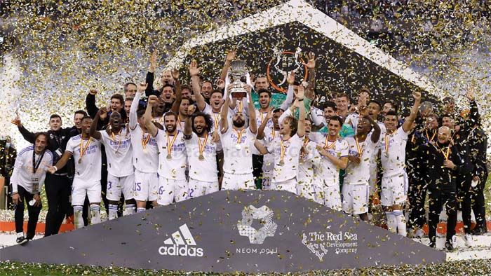 Real Madrid Berhasil Juara Piala Super Spanyol Usai Kalahkan Bilbao