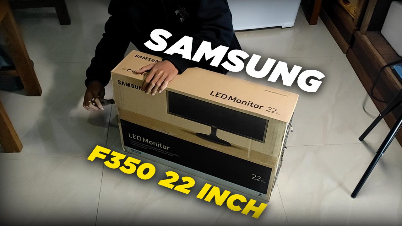 12. Unboxing Monitor Samsung