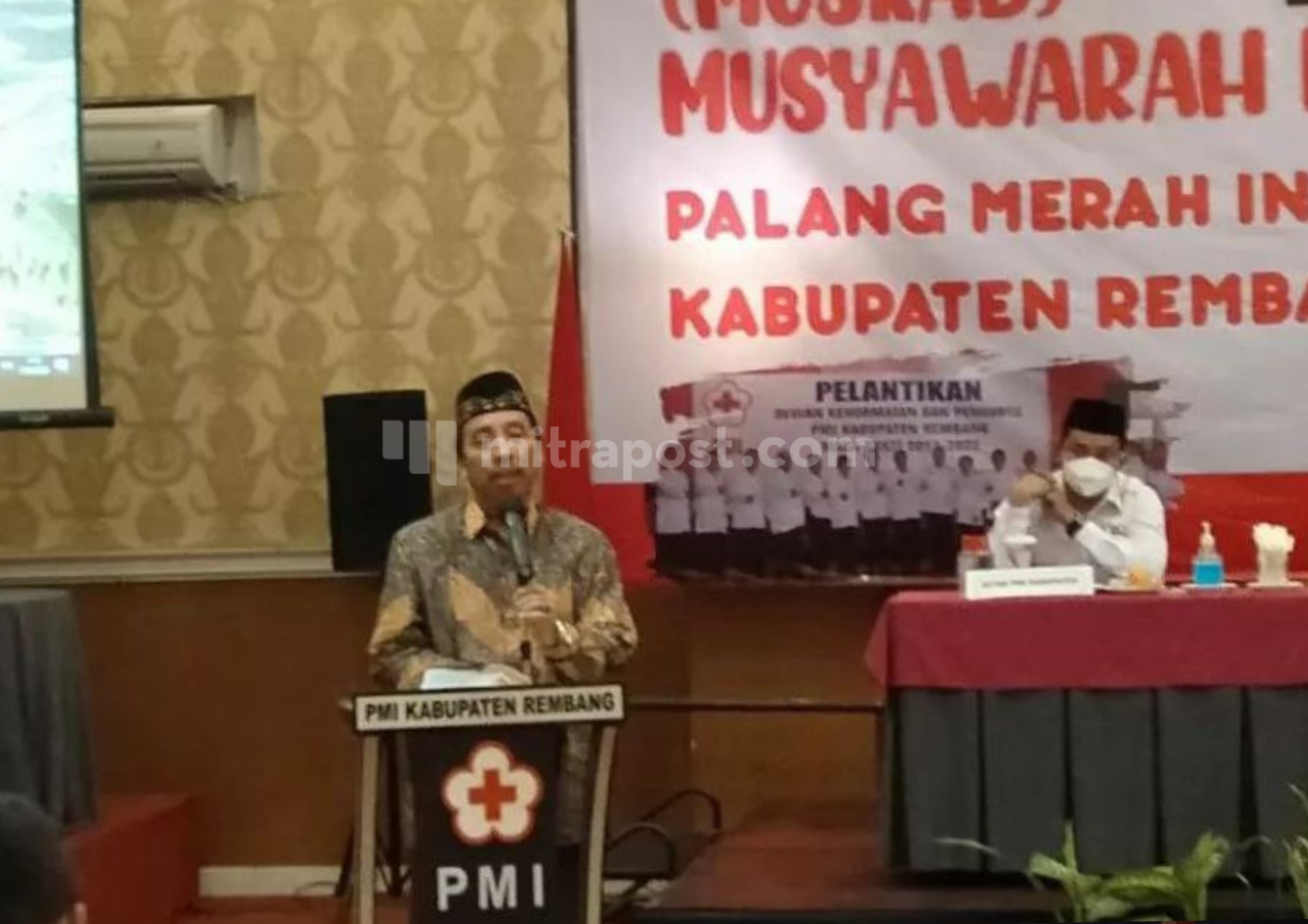 Bupati Minta Pengurus Baru PMI Tak Ditunggangi Kepentingan Politik Praktis