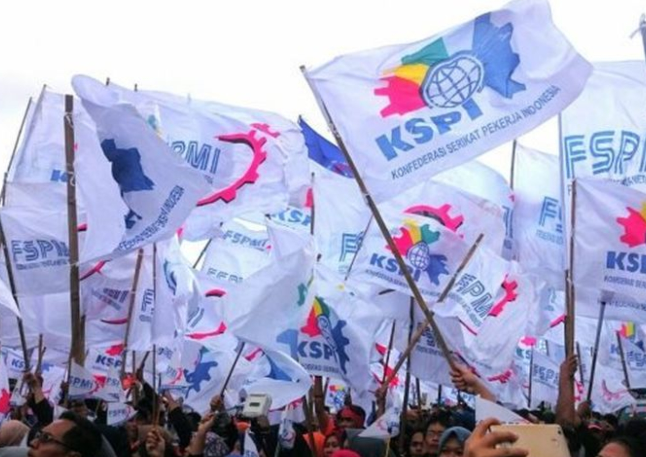 Puluhan Personel Kepolisian Diterjunkan Guna Amankan Demo Buruh