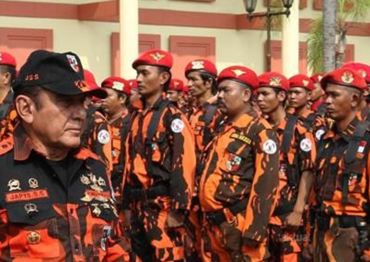 Viral, Pria Hina Pemuda Pancasila Tangerang
