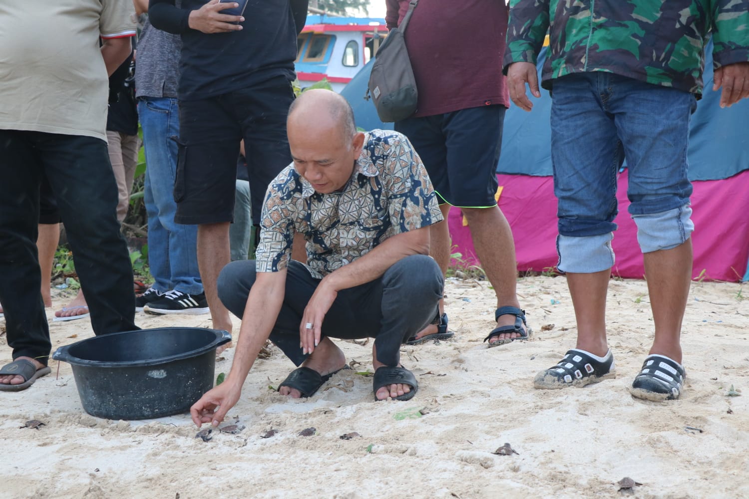 Upaya Pelestarian, Bupati Jepara Imbau Masyarakat Tak Tangkap Penyu