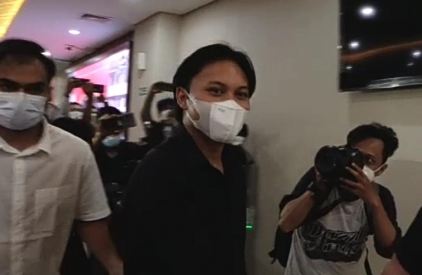 Rizky Febian Penuhi Panggilan Penyidik