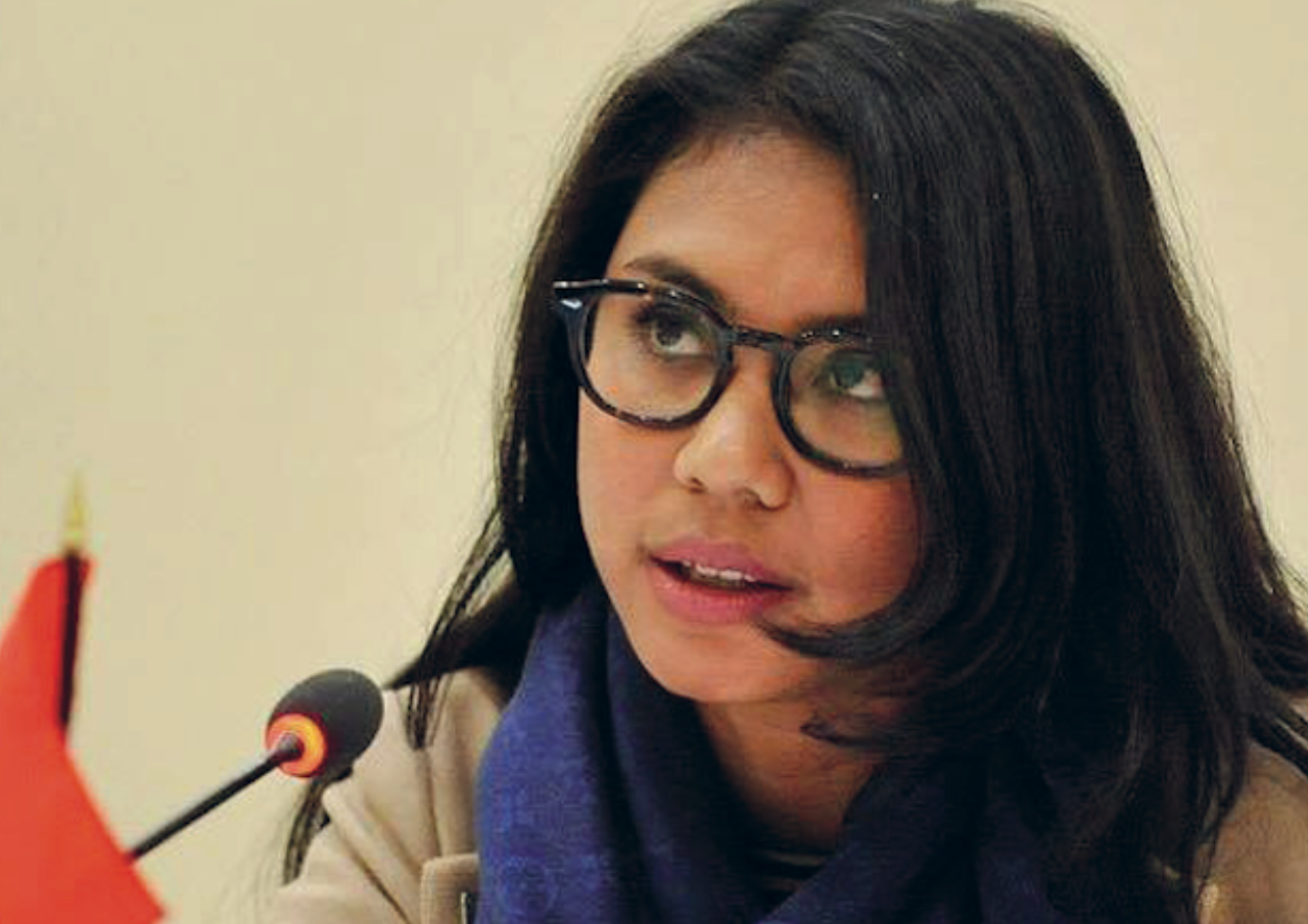 Suarakan Hak-hak Perempuan, Irene Yusiana jadi Agen Perdamaian Dunia