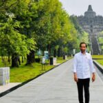 Jokowi Percantik Tampilan Fasilitas Kawasan Candi Borobudur