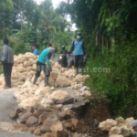 DPUTARU Rembang Mulai Kirim Alat Berat Tangani Longsor Desa Maguan