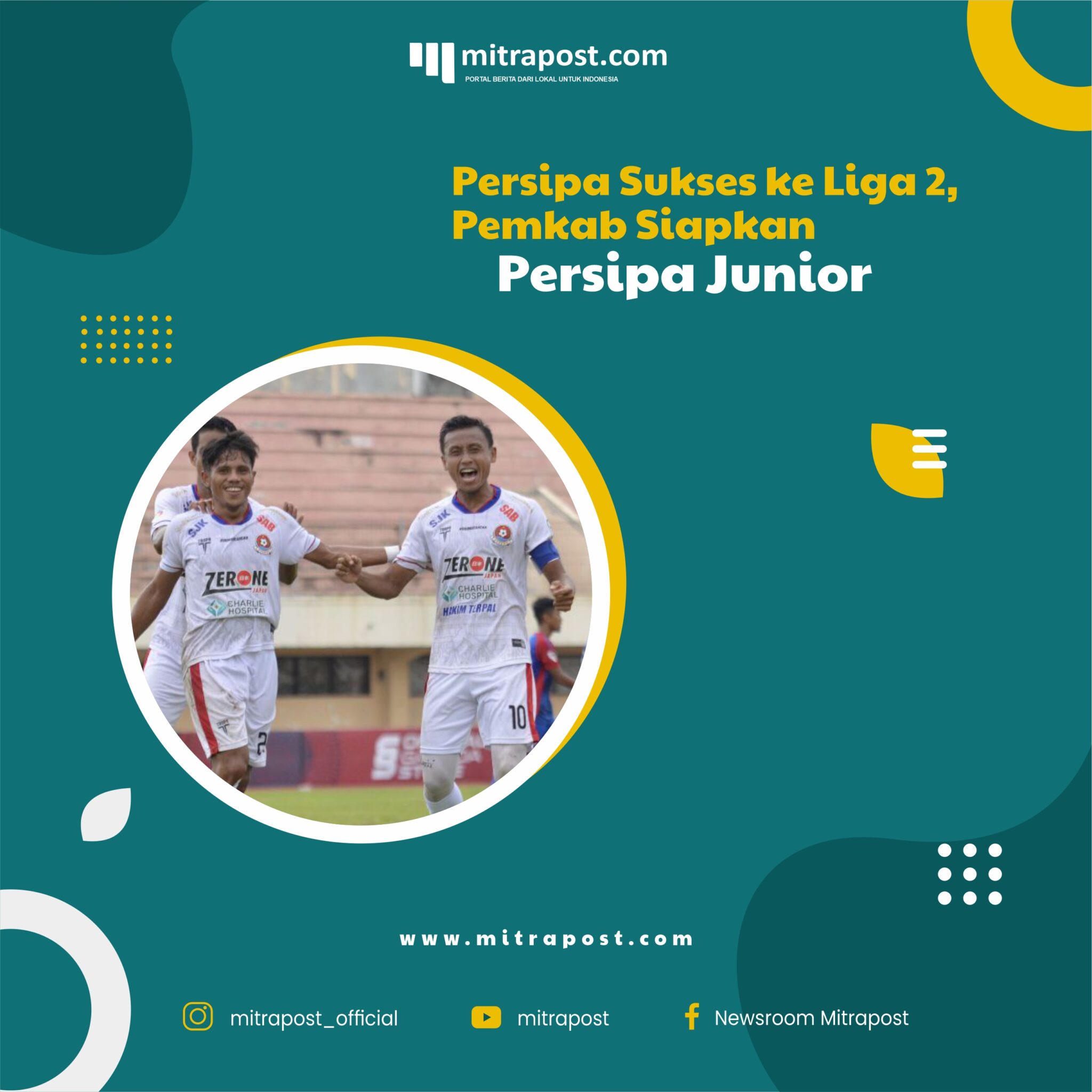 Persipa Sukses ke Liga 2, Pemkab Siapkan Persipa Junior