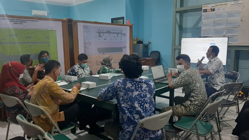 Pemkab Rembang Targetkan SPBE Capai 3,20 untuk Tahun 2022