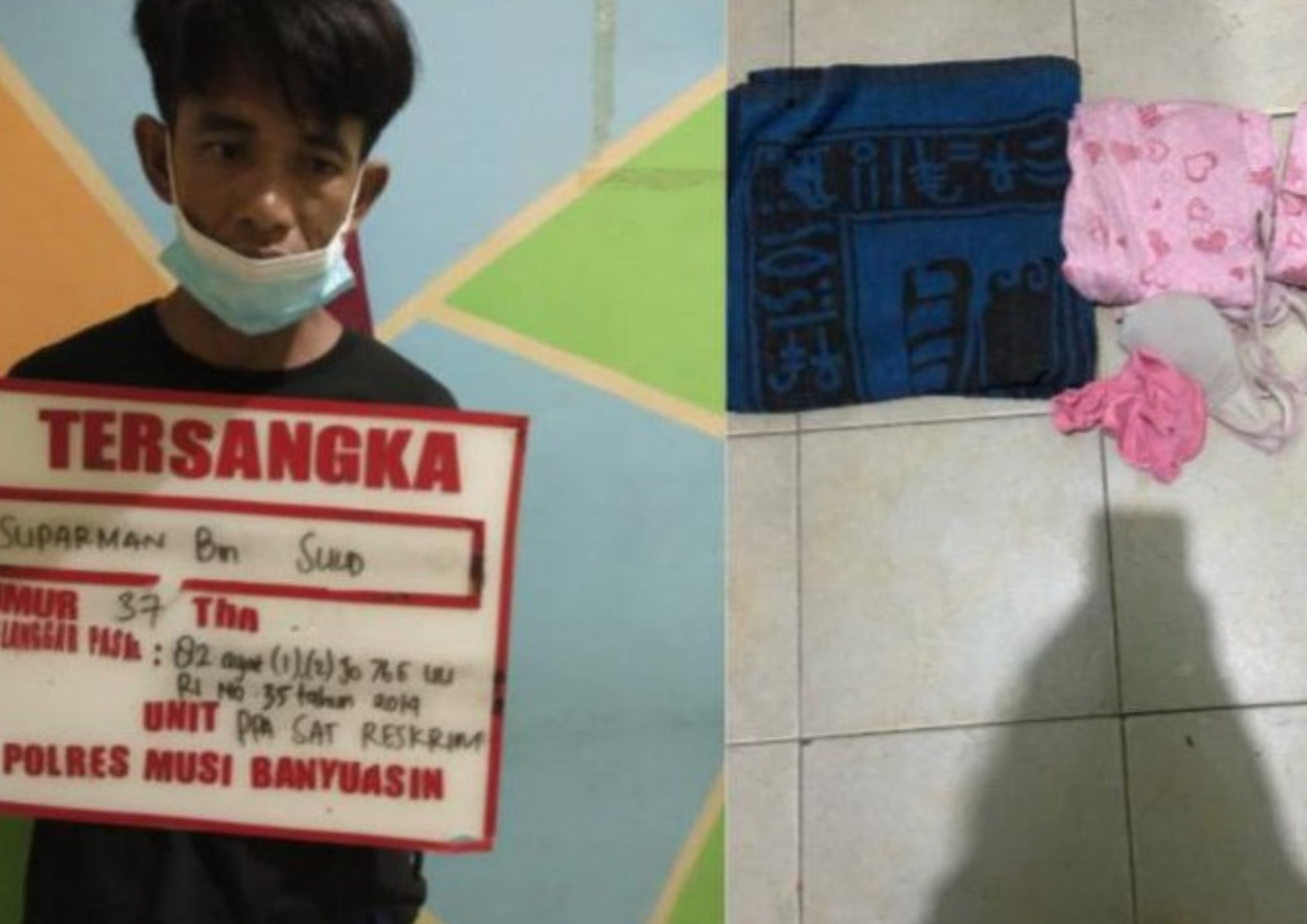 Tragis, Ayah Cabuli Anak Kandung di Banyuasin