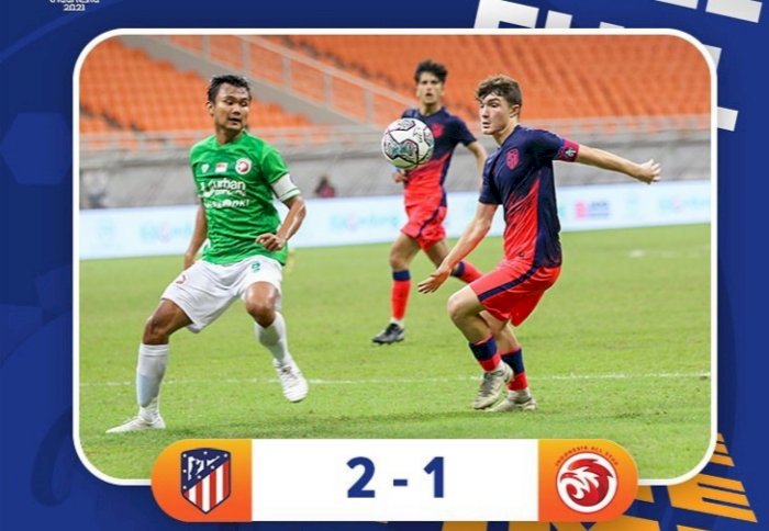 Takluk 1-2 dari Atletico Madrid, Indonesia All Star Tersingkir dari IYC 2022