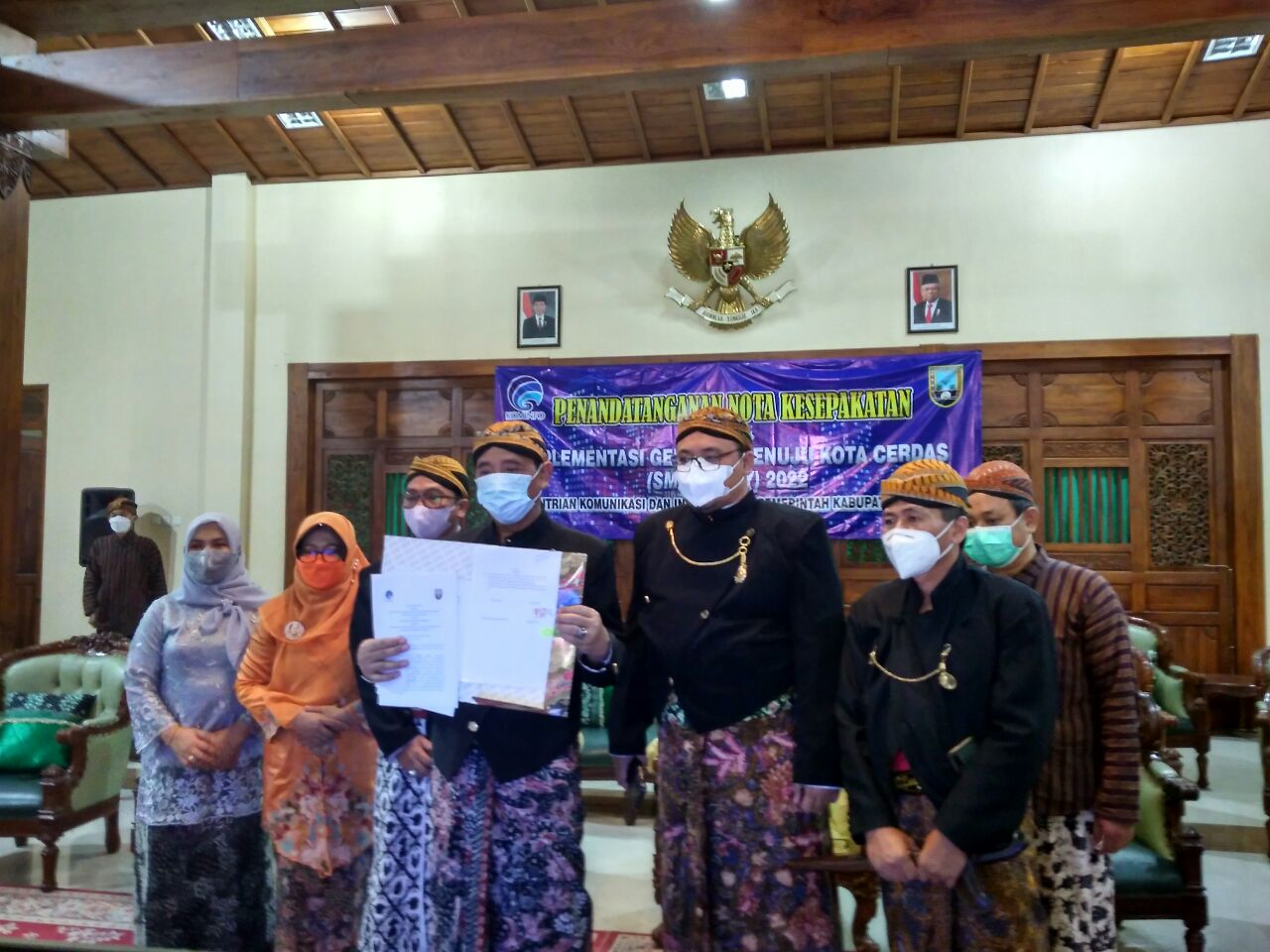 Prapto Raharjo selaku Kepala Dinkominfo Rembang