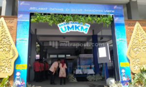 Komitmen Dampingi UMKM, Bank Jateng Pati Gelar Bazar Ramadan