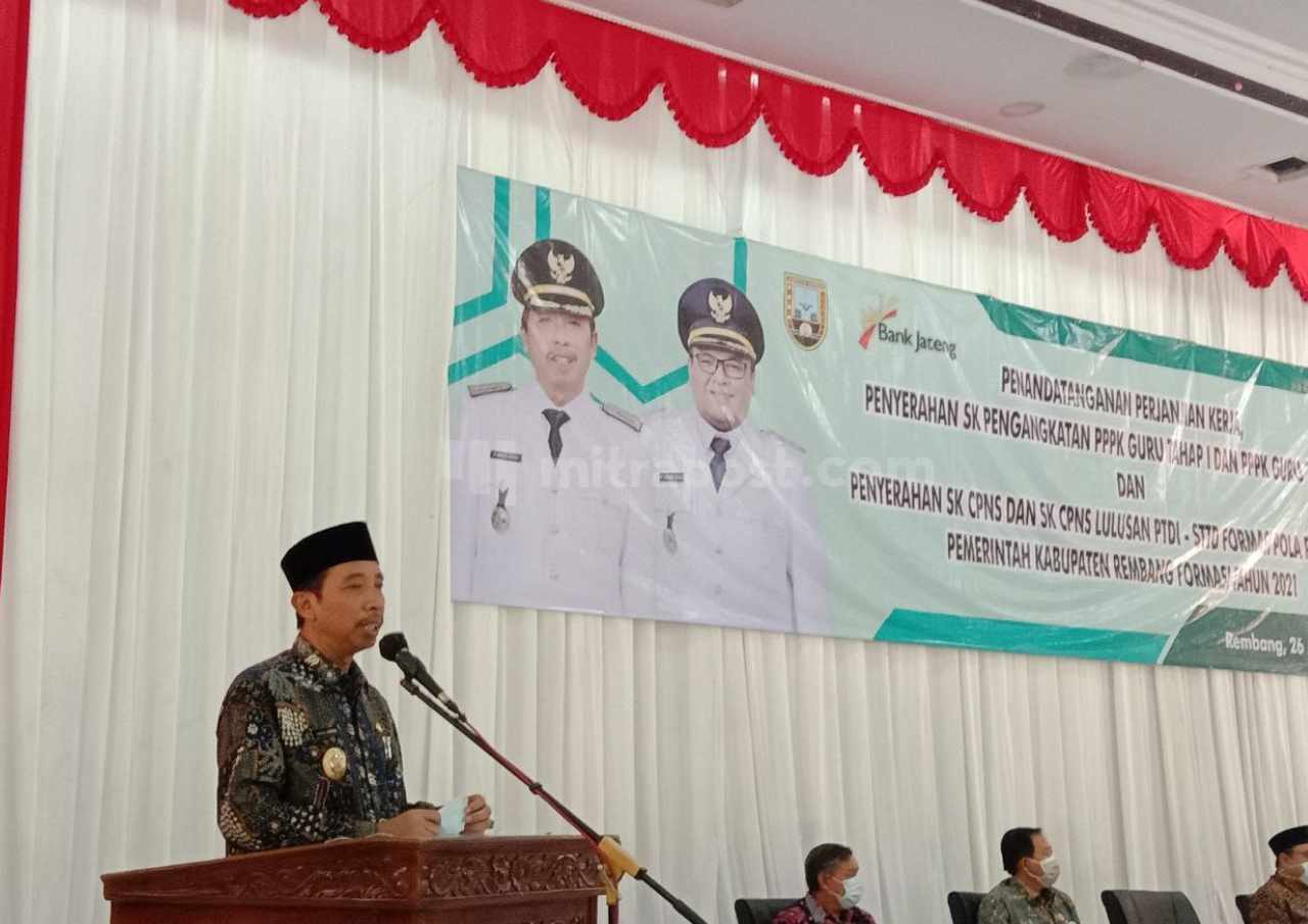 Pemkab Rembang Ungkap Konsekuensi Jadi ASN PPPK Harus ‘Ndoprok’