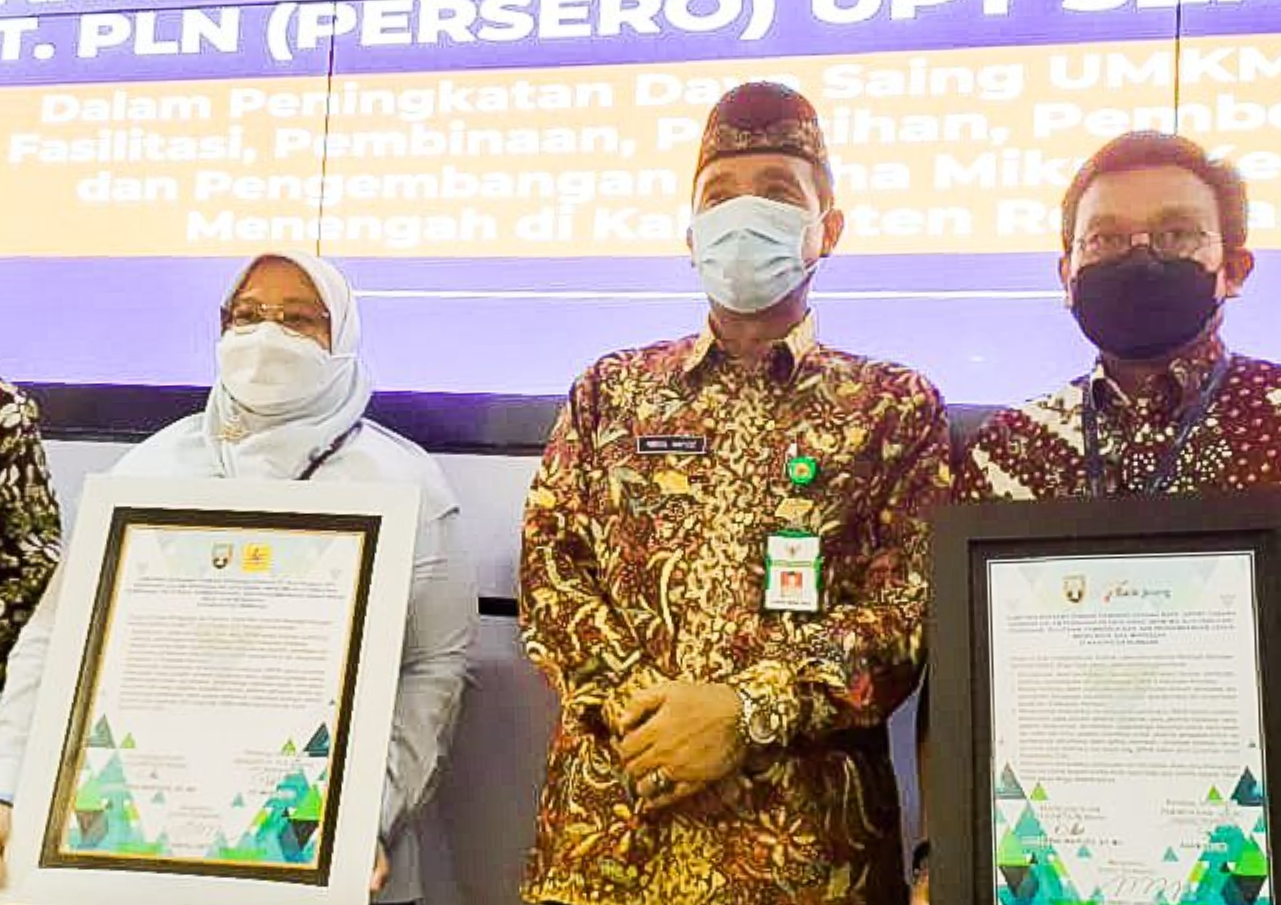 Berdayakan UMKM Lokal, Pemkab Rembang, PLN, dan Bank Jateng Jalin Kerjasama